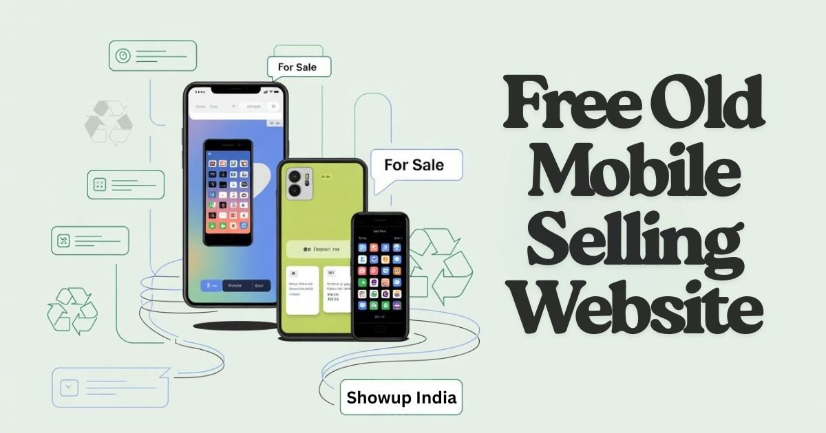 Free Old Mobile Selling Website - Showup India