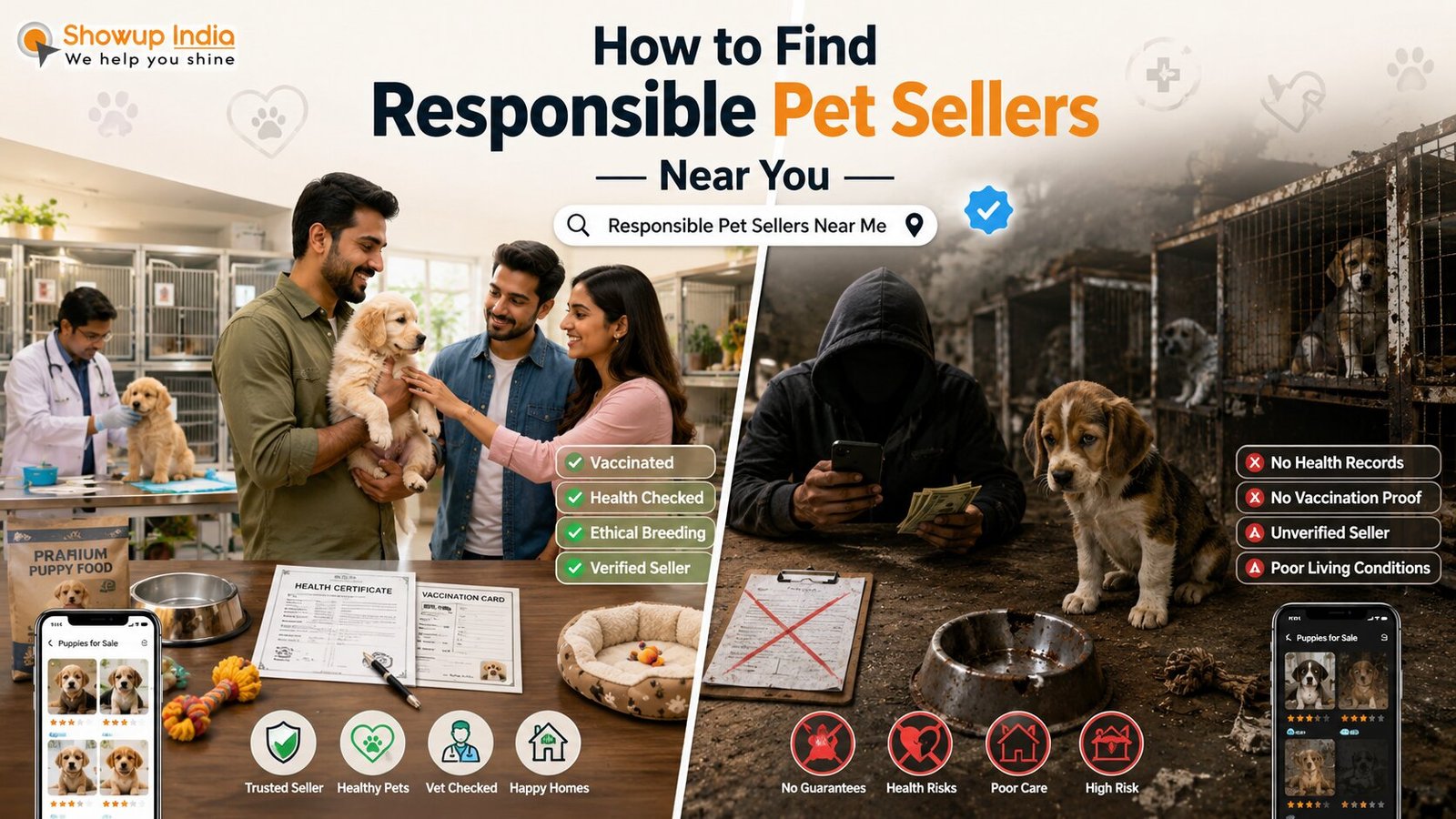 How to Find Responsible Pet Sellers Near You